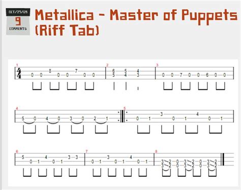  Master of Puppets:  A Symphony of Relentless Riffs and Haunting Melodies